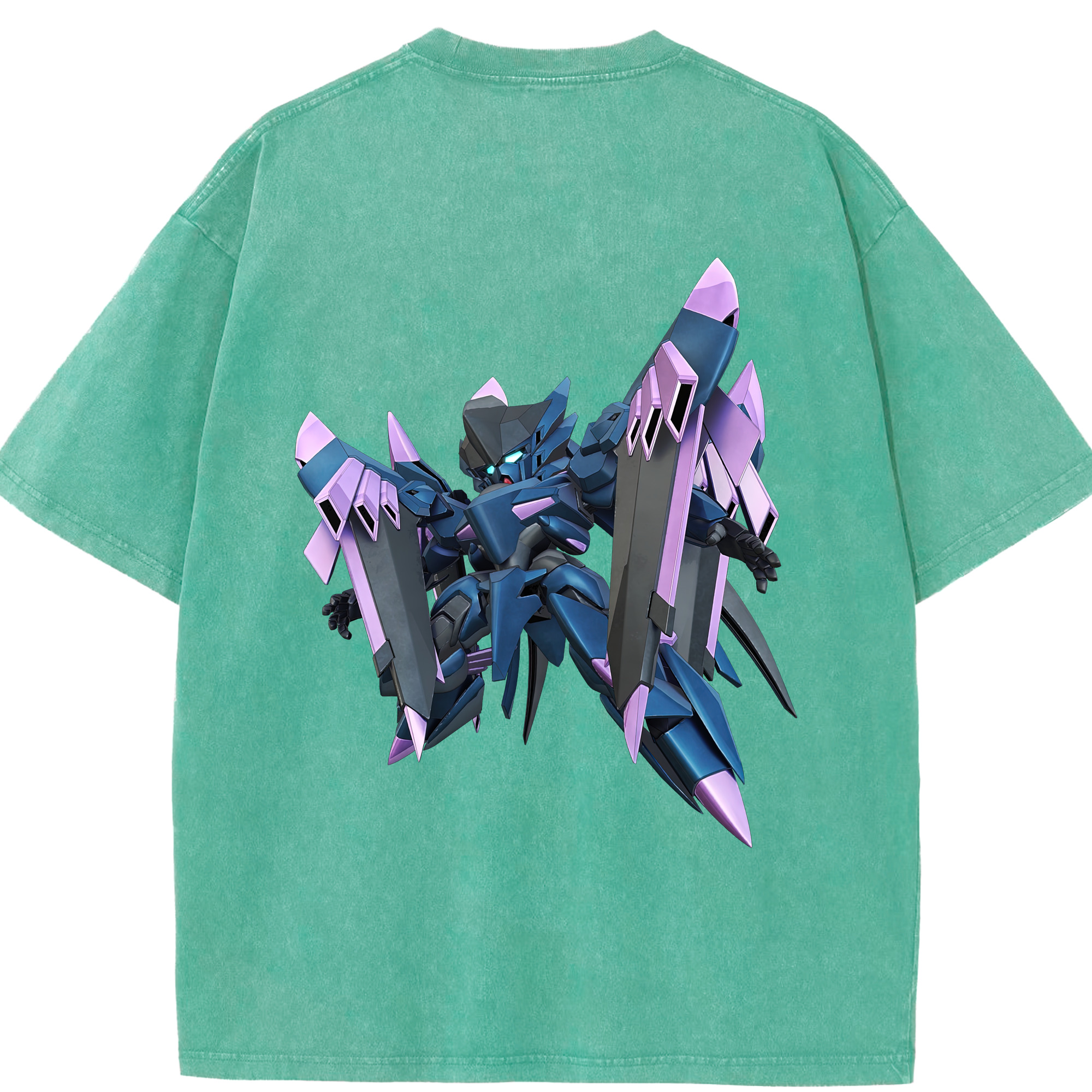 （画像用） 機動戦士ガンダム Mobile Suit Gundam 綿100% ヴィンテージ風 半袖Tシャツ（背面プリント）